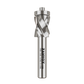 F1206 Compression Spiral Flush Trim Bit with Bottom Bearing - 1/2 SD - 7/8 CD - 1-3/16 CL - 3-11/16 OL