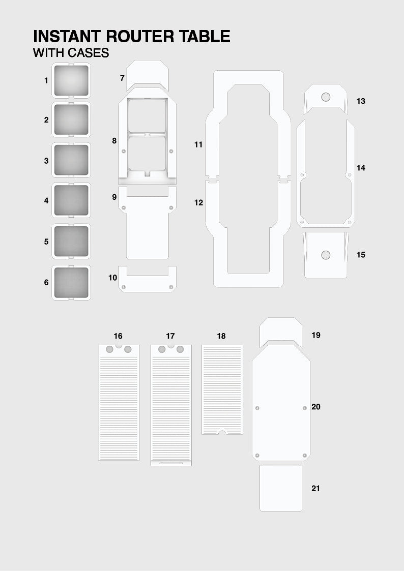 Instant Router Table || Digital Download - Zahyox
