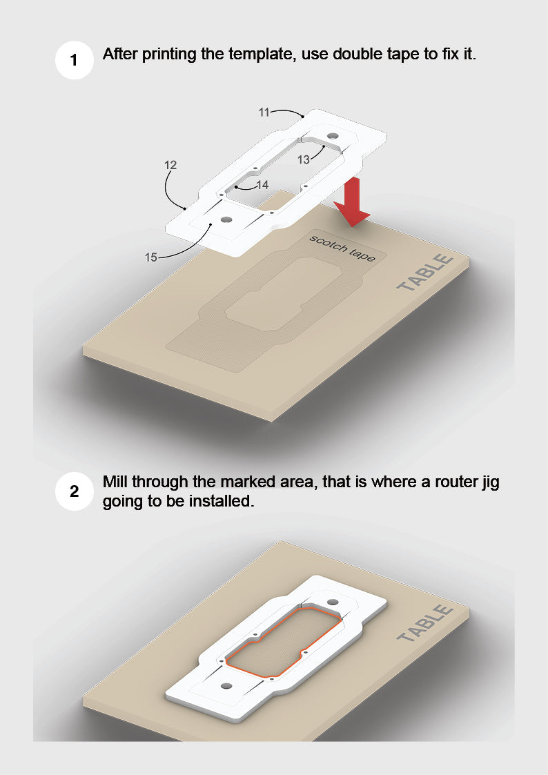 Instant Router Table || Digital Download - Zahyox