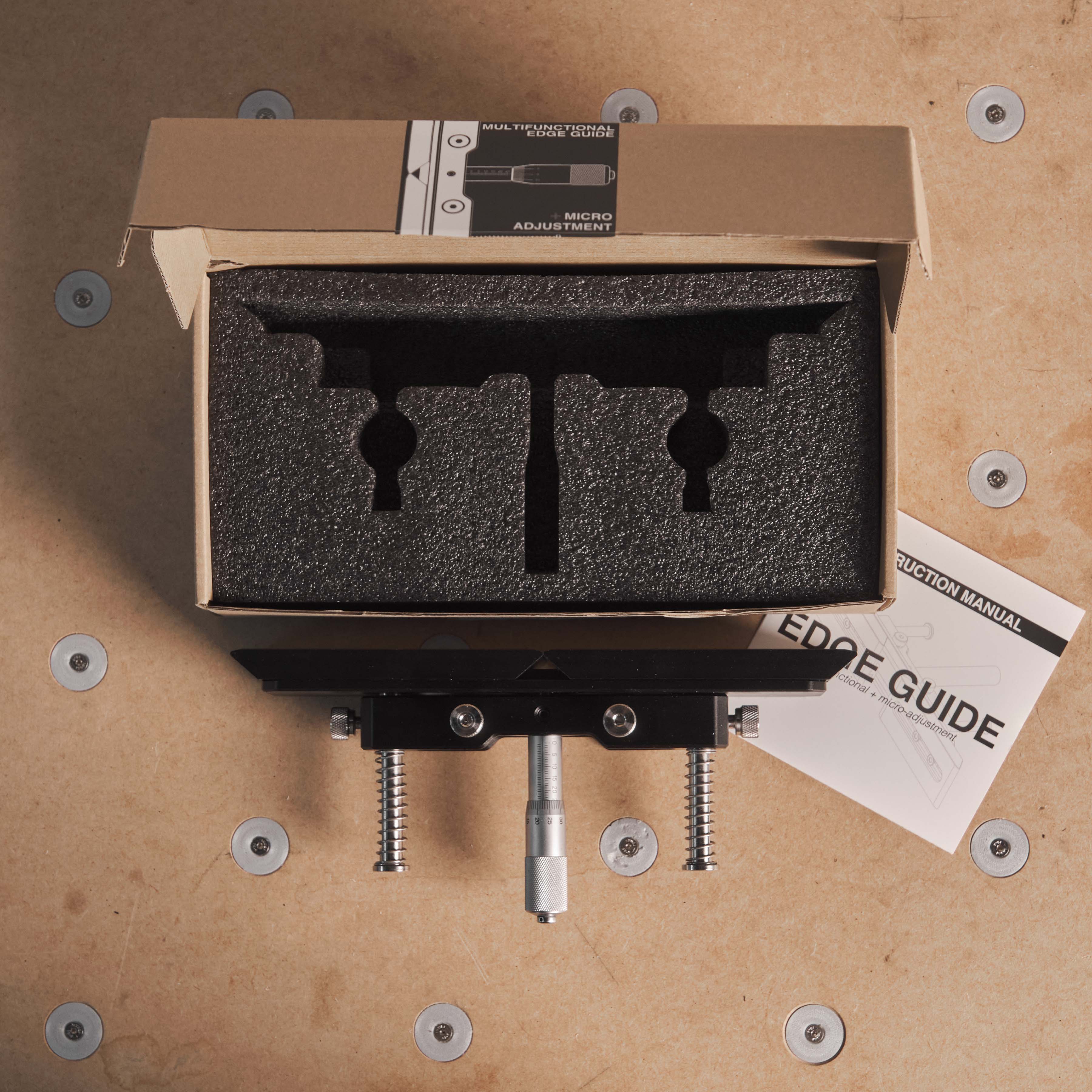 Multifunctional Edge Guide with Micro Adjustment || Physical Products - Zahyox