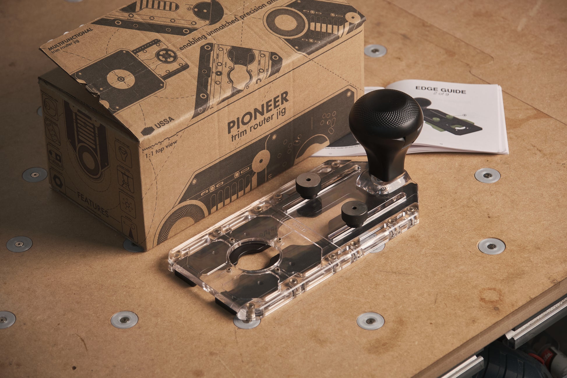 Pioneer Core - Multifunctional Trim Router Jig - Zahyox