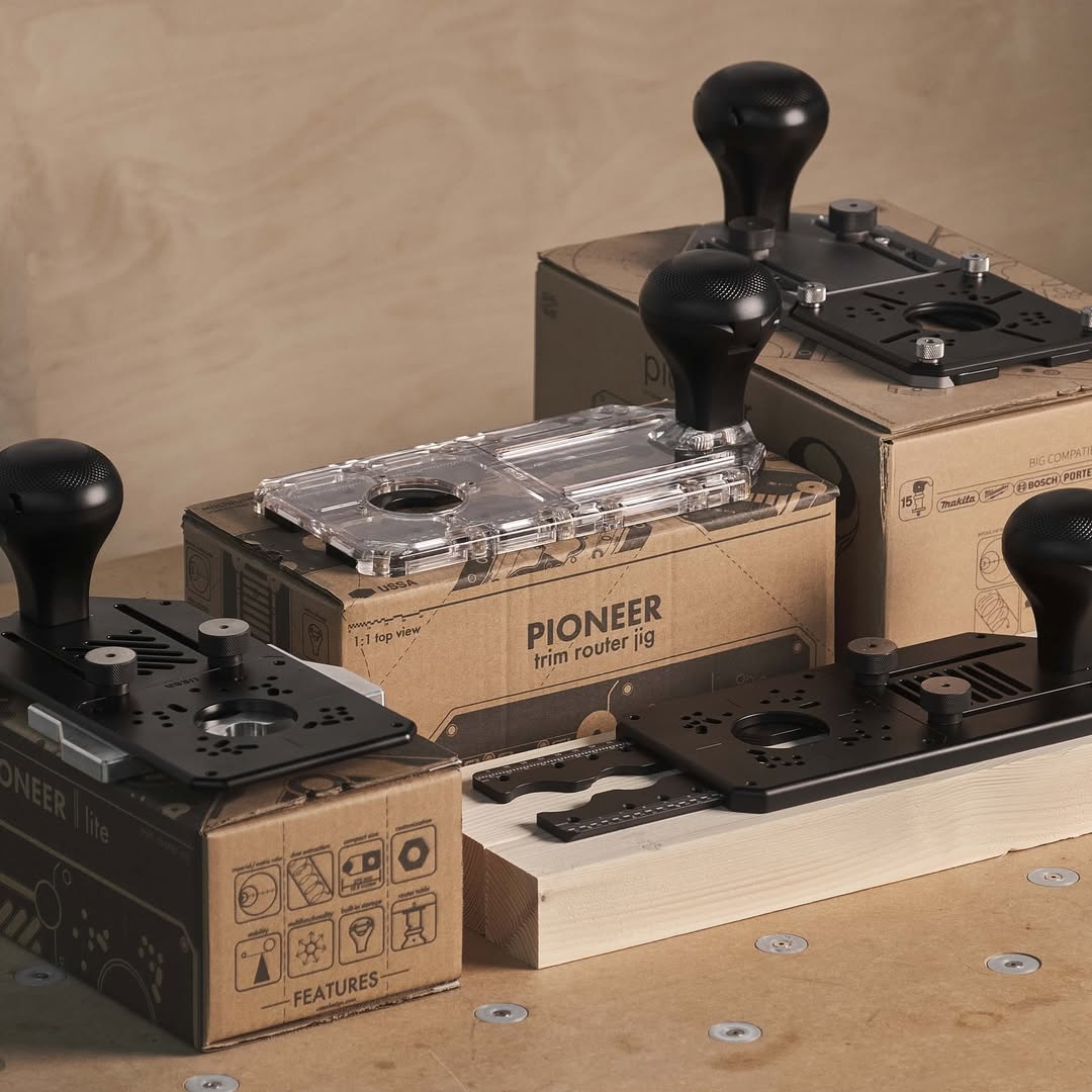 10-in-1 Trim Router Jig for Circle Cutting, Edge Guide, Bushing ...