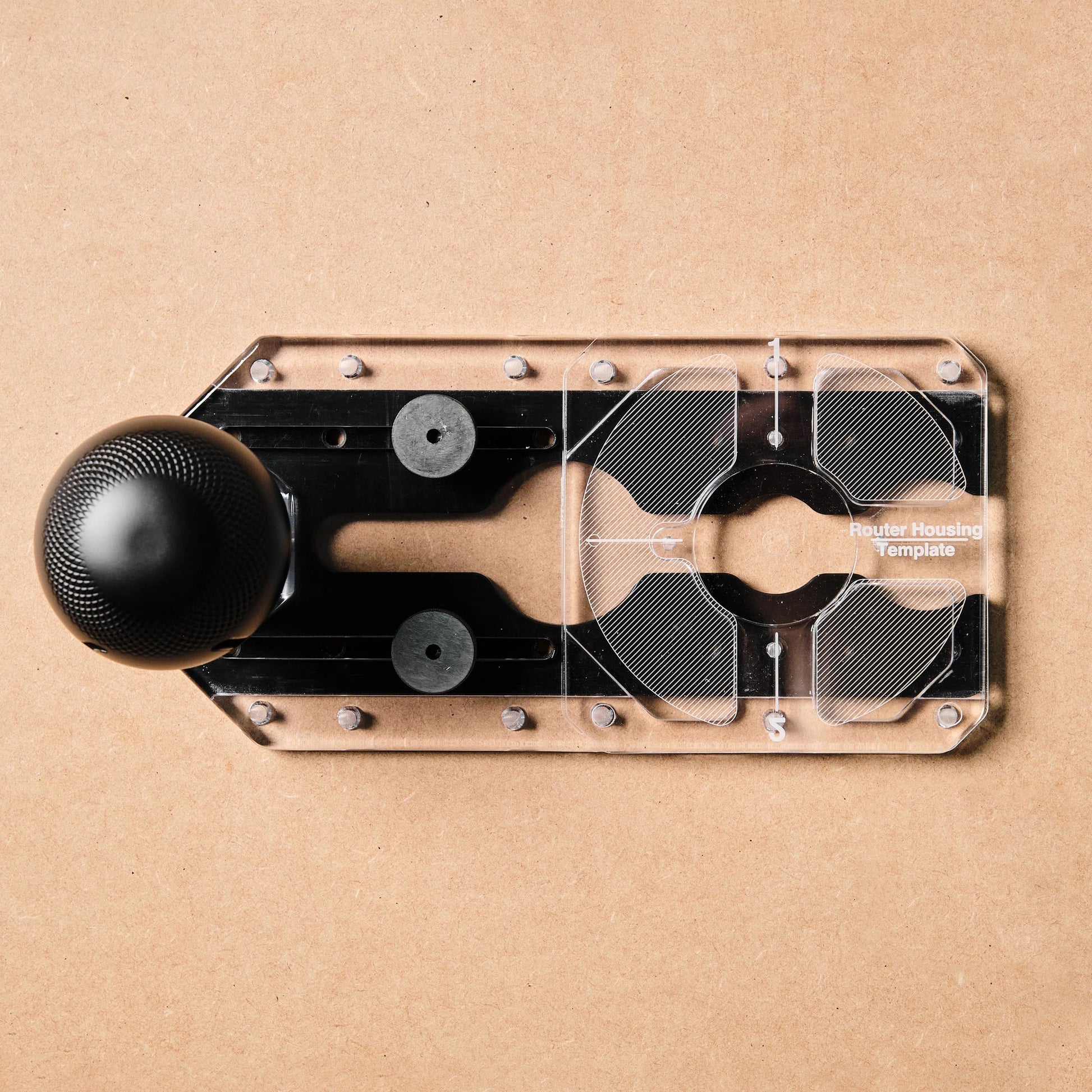 Pioneer Core - Trim Router Jig || Polycarbonate Version - Zahyox