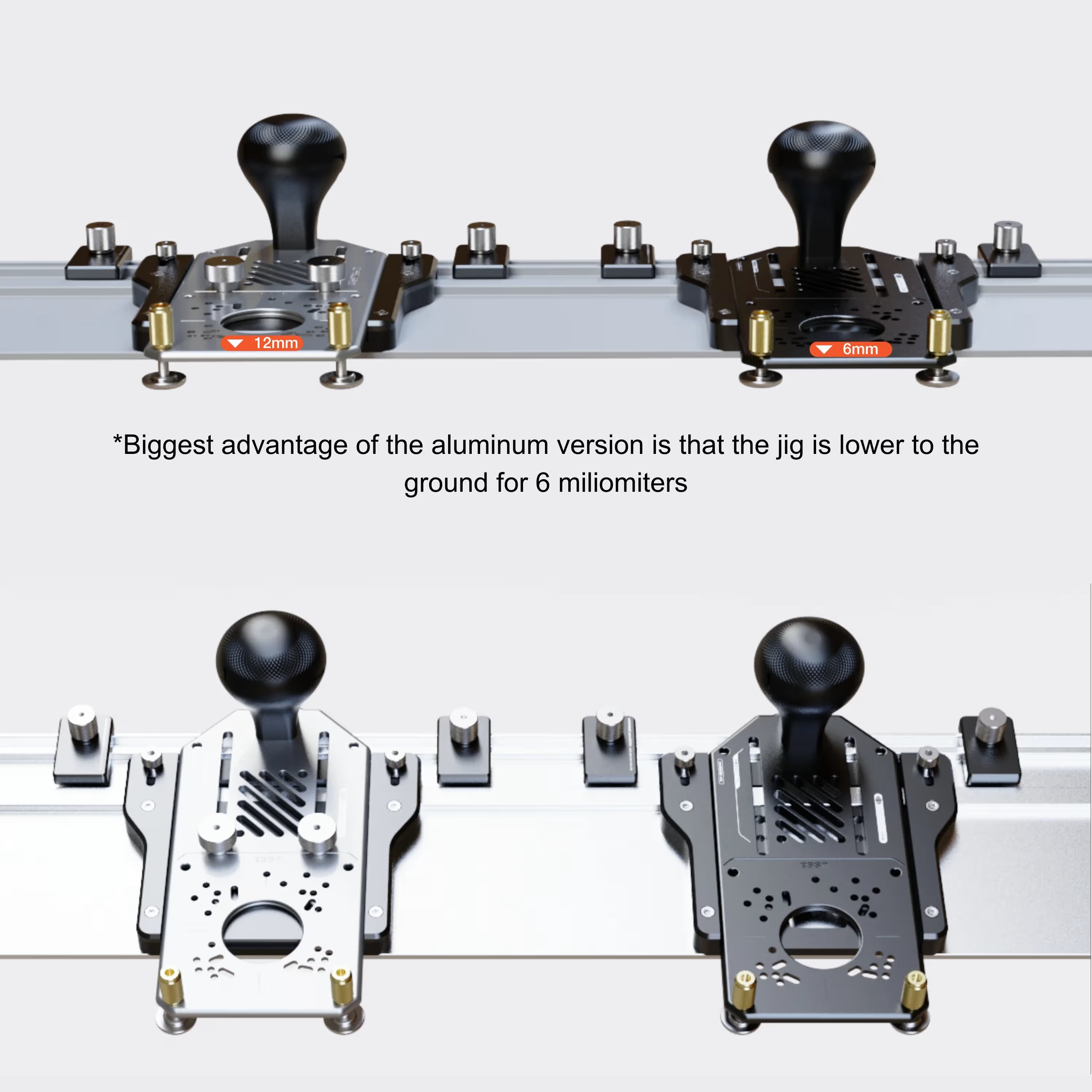 Router Guide Rail Adapter | Zero Tolerance Rail Guide - Zahyox