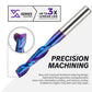 S0611 Solid Carbide Metric Upcut Spiral Router Bit - Nano Coated - 2 Flutes - 6mm SD - 6mm CD - 25mm CL - 64mm OL