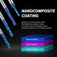 S0613 Solid Carbide Metric Compression Spiral Router Bit - Nano Coated - 2 Flutes - 6mm SD - 6mm CD - 22mm CL - 64mm OL - 3/16 UCL