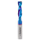 S0811 Solid Carbide Metric Upcut Spiral Router Bit - Nano Coated -2 Flutes - 8mm SD - 8mm CD - 32mm CL - 76mm OL - Zahyox
