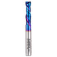 S0813 Solid Carbide Metric Compression Spiral Router Bit - Nano Coated -2 Flutes - 8mm SD - 8mm CD - 32mm CL - 76mm OL