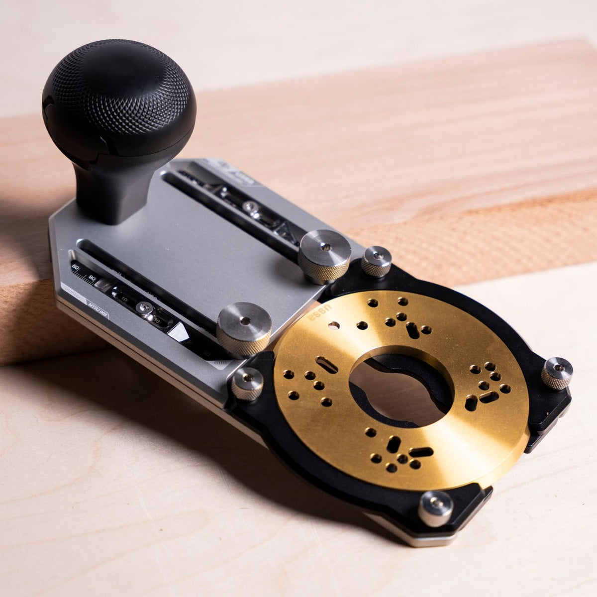 360° Rotating Brass Pioneer Router Base Plate | Fits Pioneer 003 Only