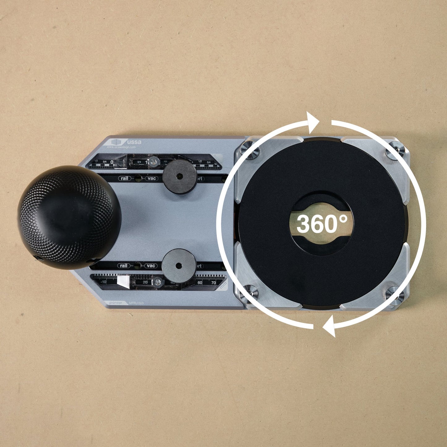 360 Degrees Pioneer Router Plate || Physical Products