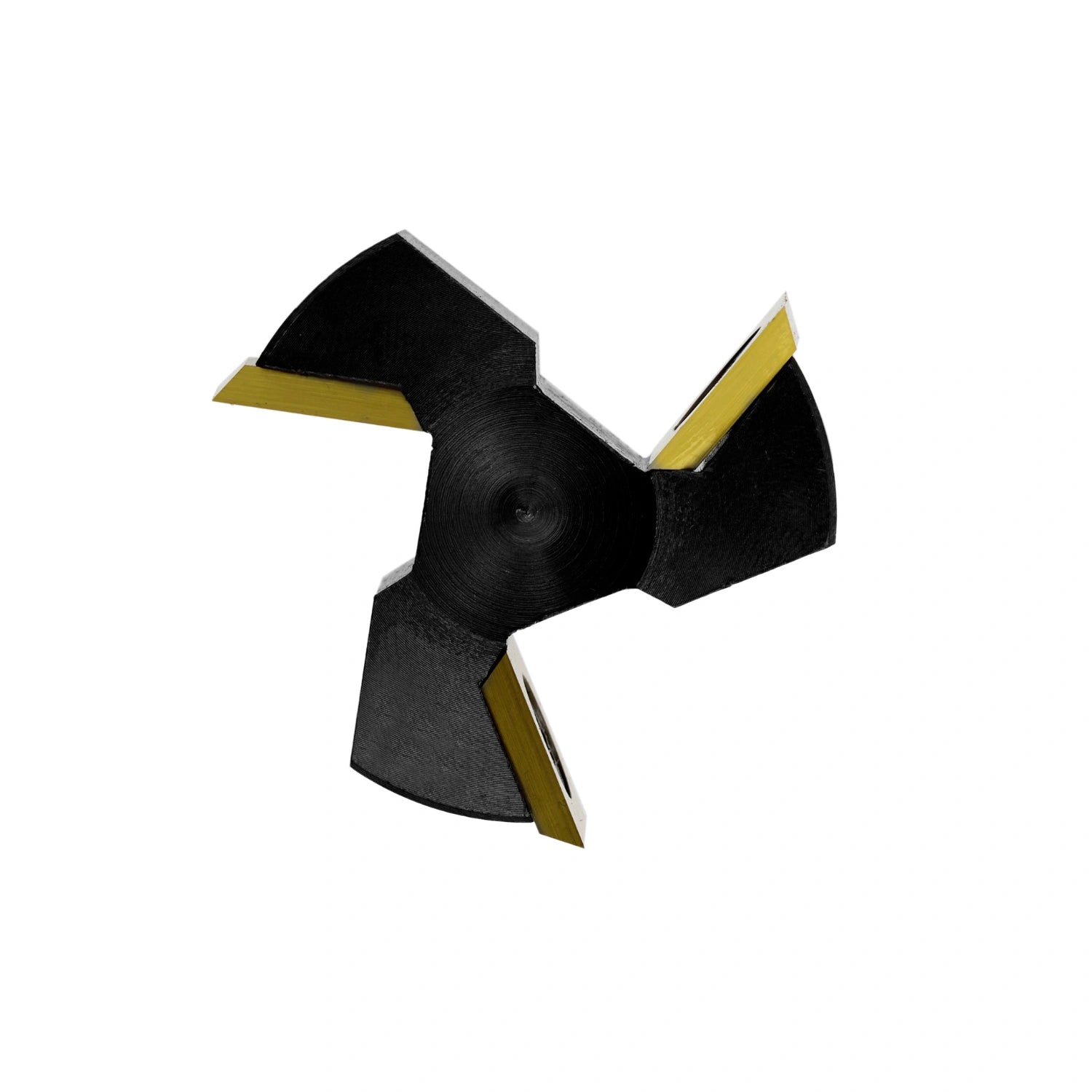 CNC Spoilboard Surfacing Bit, 1/4" Shank, 1-1/2" Cutting Dia, 3 Wings, Coated Insert Carbide Slab Flattening Router Bit - C1401T - Zahyox