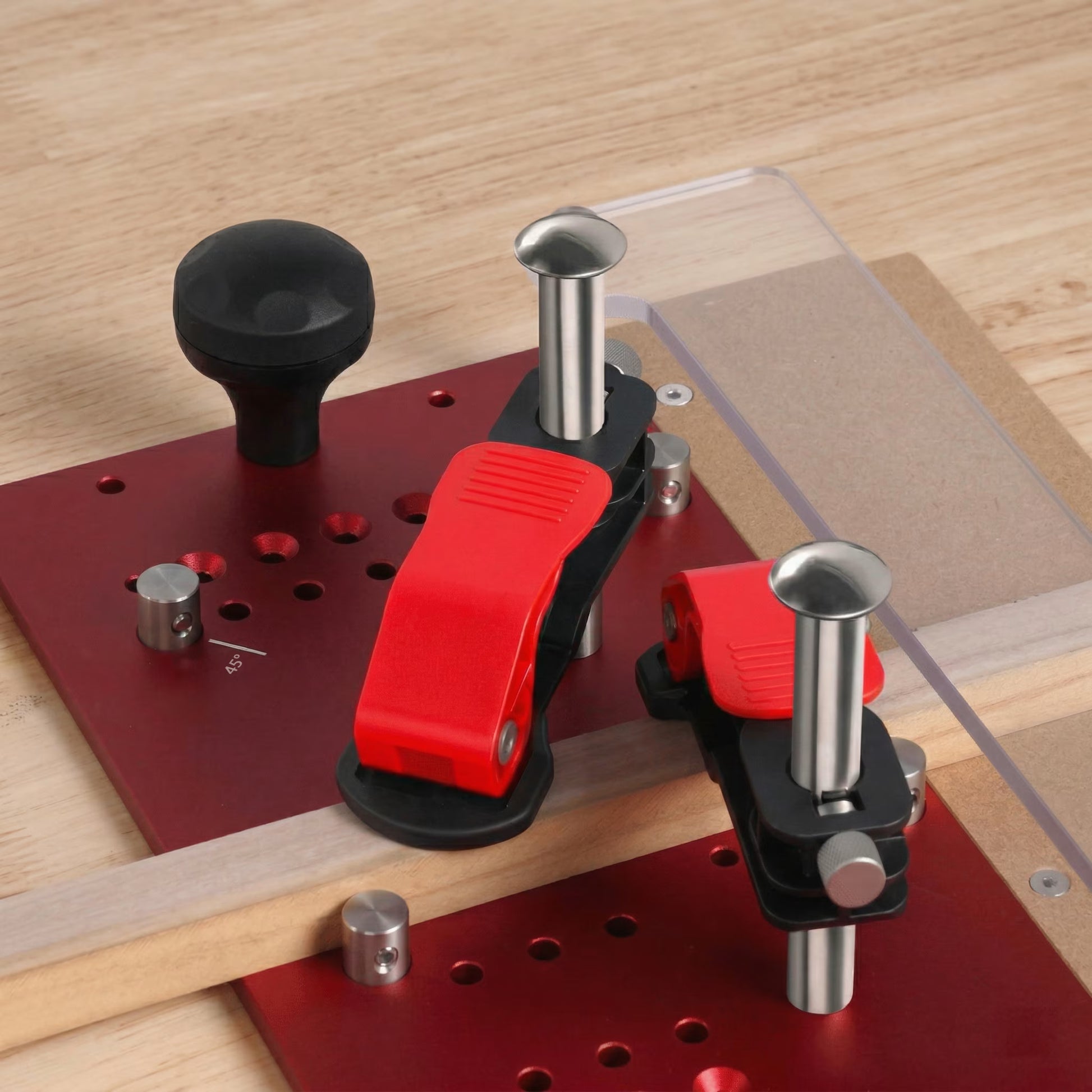 Coping Sled - Woodworking Professional Rail Guide Safety - Zahyox