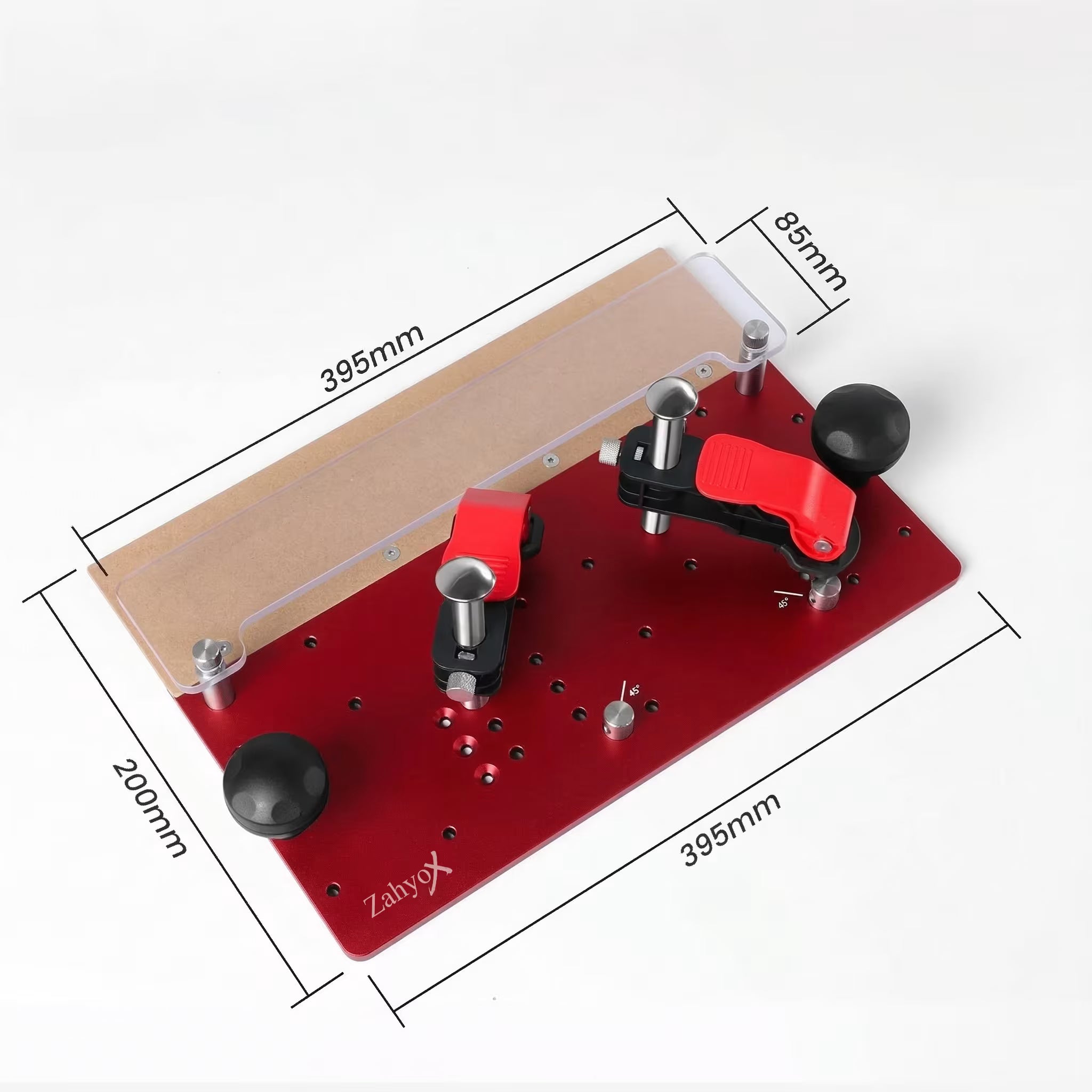 Coping Sled - Woodworking Professional Rail Guide Safety - Zahyox