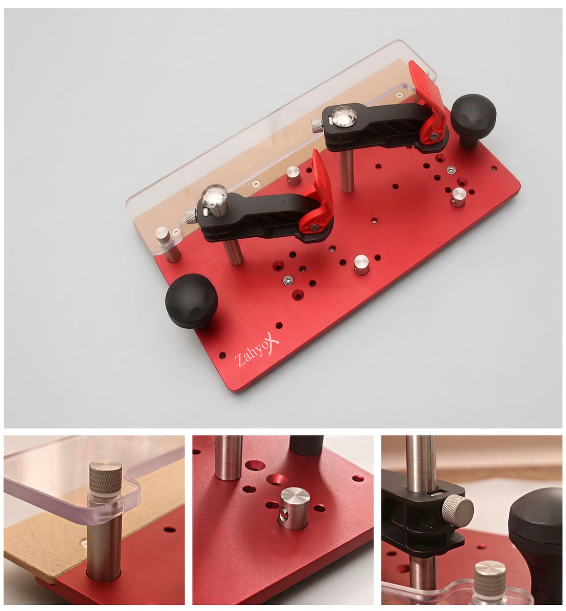 Coping Sled - Woodworking Professional Rail Guide Safety - Zahyox