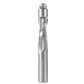 F1202 Spiral Flush Trim Upcut Bit with Double Bearing- 1/2 SD - 1/2 CD - 1-1/4 CL - 3-13/16 OL