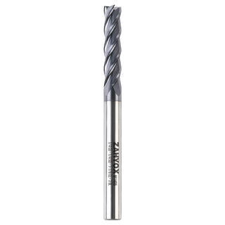 M1405 Solid Carbide Upcut End Mill - 4 Flutes - 1/4 Dia - 1/4 Shank - 1-1/8 LOC - 3 OAL