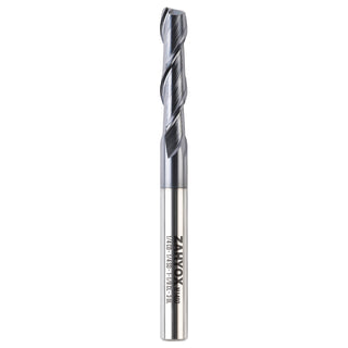 M1403 Solid Carbide Upcut End Mill - 2 Flutes - 1/4 Dia - 1/4 Shank - 1-1/8 LOC - 3 OAL