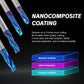 S1201 Compression Nano Coated CNC Spiral Router Bit - 2 Flutes - 1/2 SD - 1/2 CD - 1-1/4 CL - 3 OL