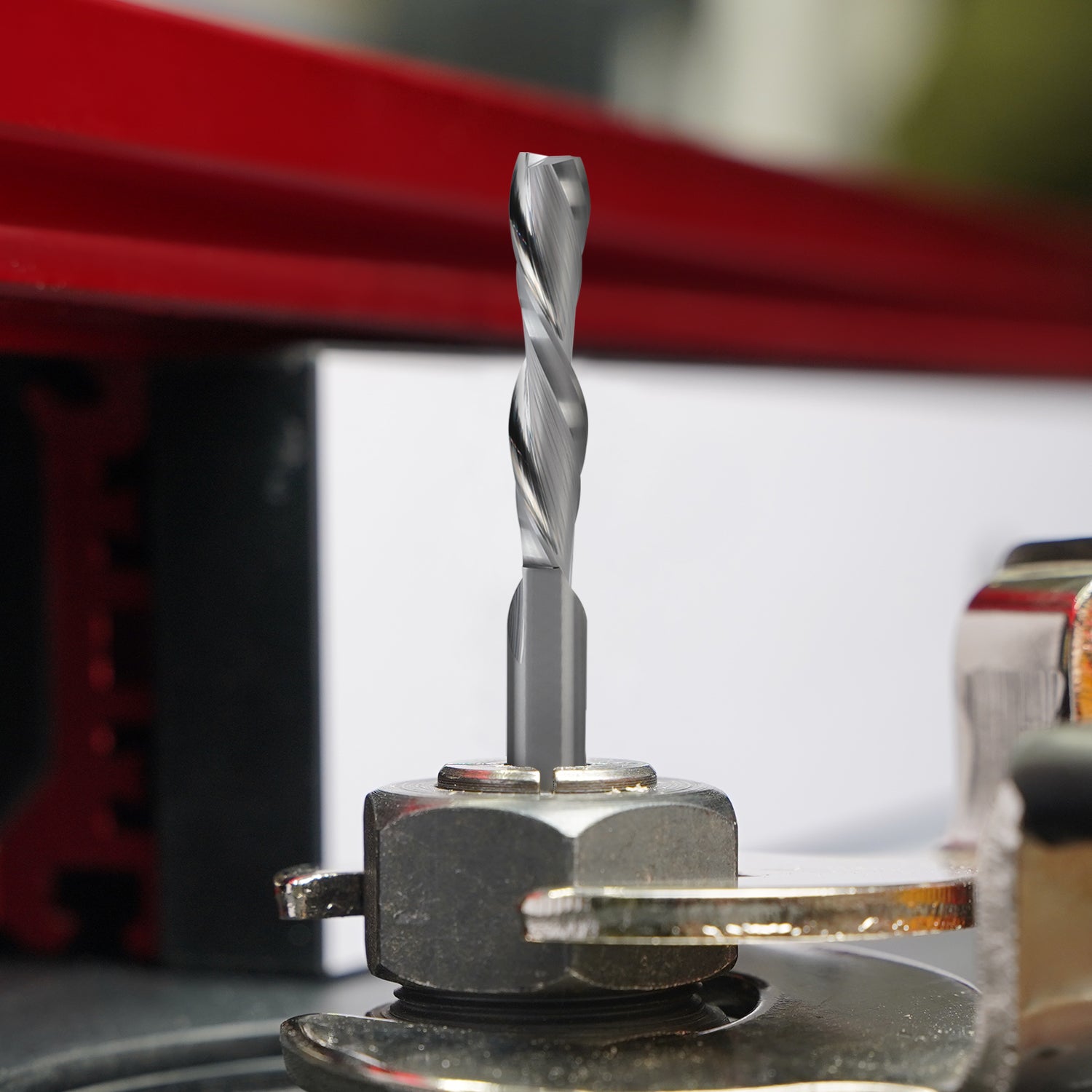 S1411 Solid Carbide Downcut Spiral Router Bit - 2Flutes - 1/4 SD - 1/4 CD - 1-1/4 CL - 3 OL - Zahyox