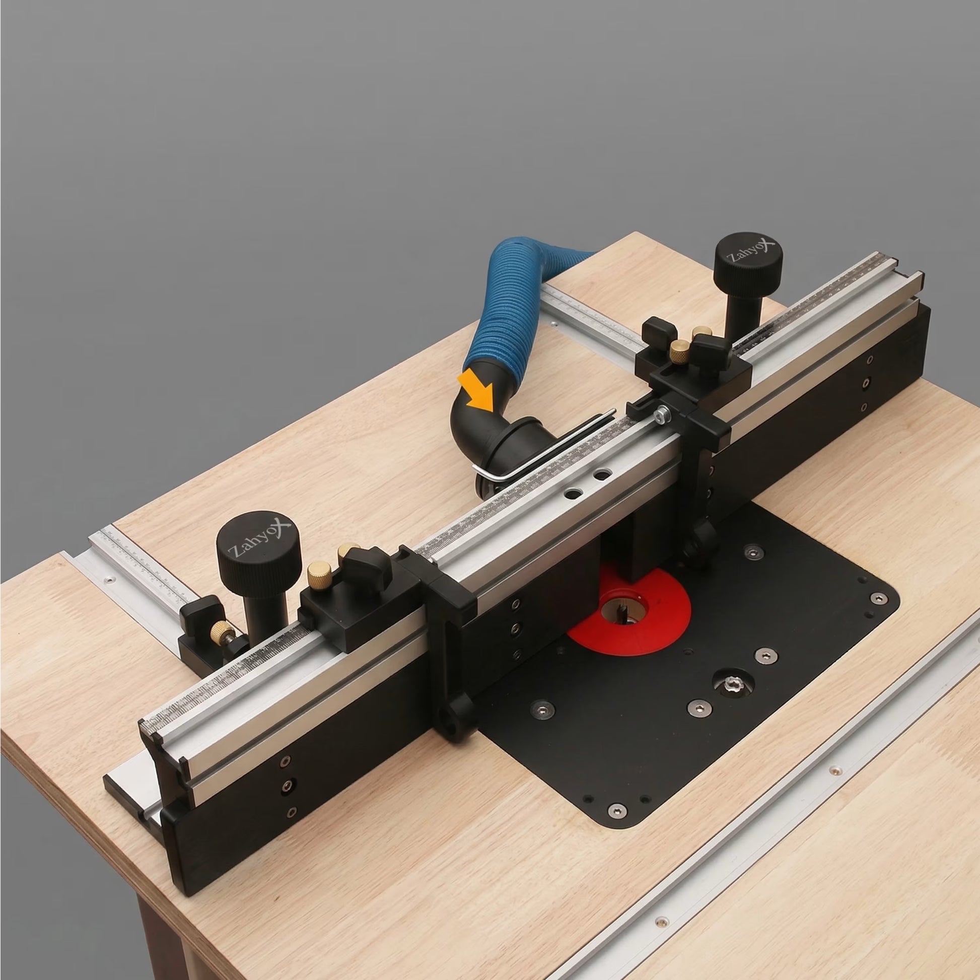 Table Saw Bar T-Track and Miter Track - Zahyox