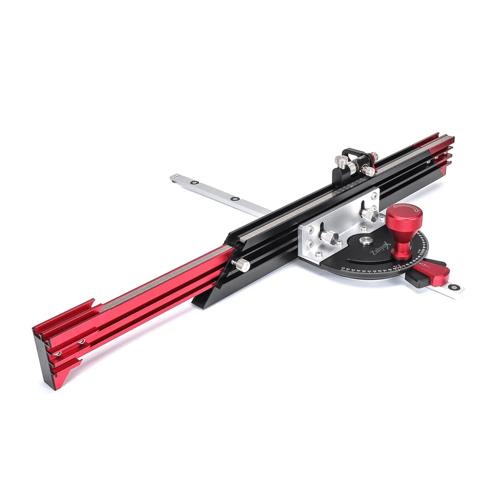 Table Saw Miter Gauge with 890mm Extendable Fence - Zahyox