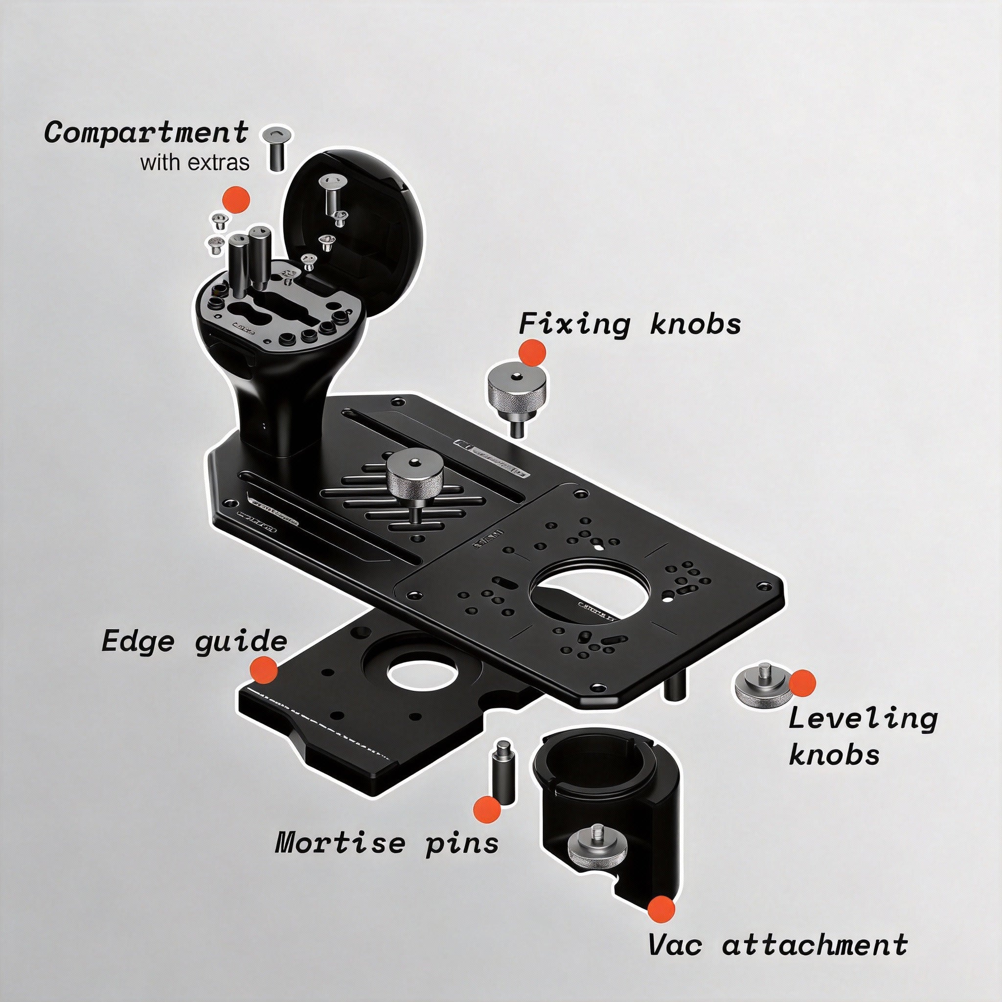 Pioneer Lite - Multifunctional Trim Router Jig