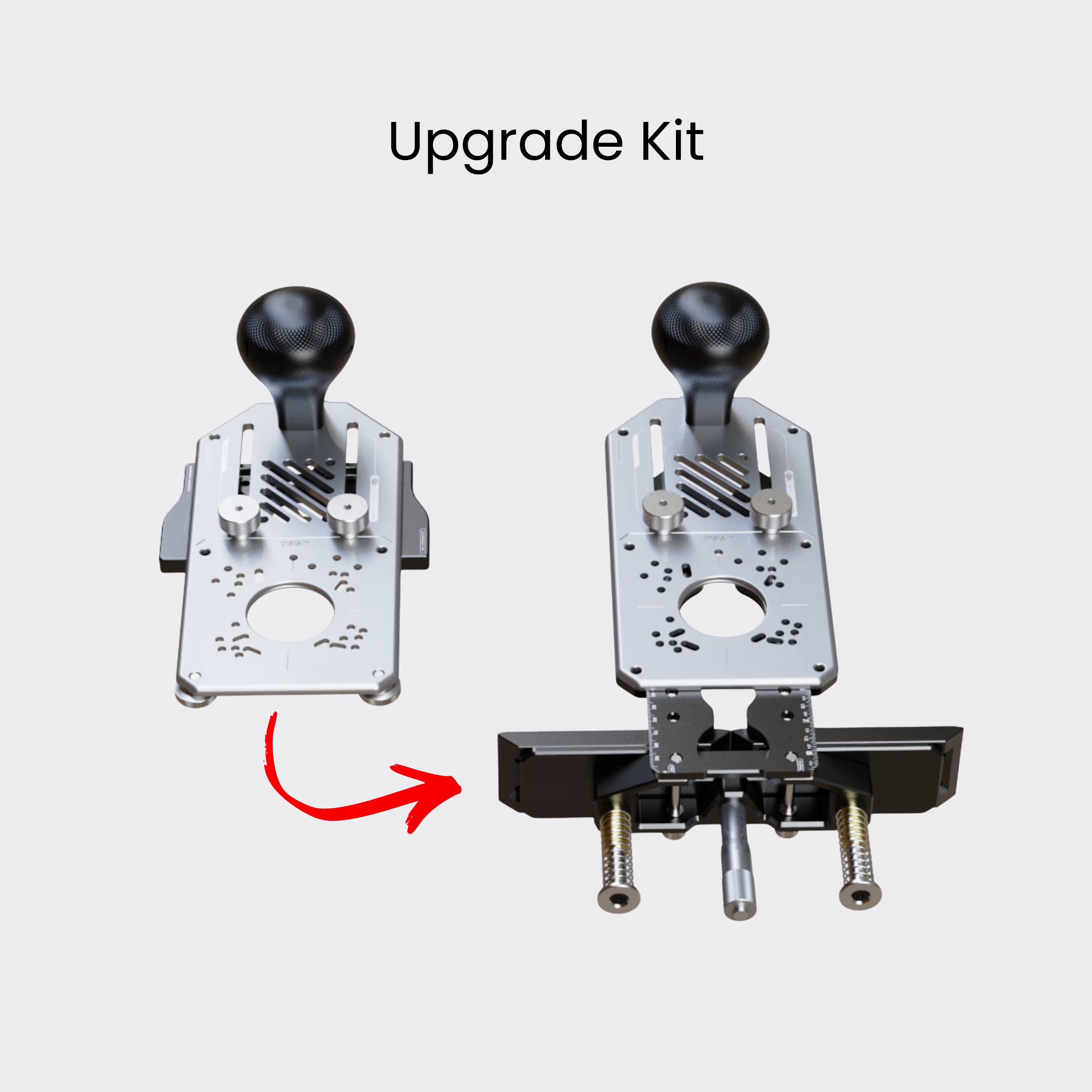 Pioneer Lite Upgrade Add-on Kit | Edge Guide + Pioneer 003 Bottom Plate - Zahyox