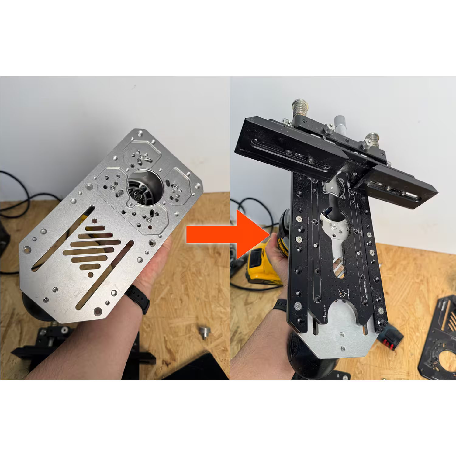 Pioneer Lite Upgrade Add-on Kit | Edge Guide + Pioneer 003 Bottom Plate - Zahyox