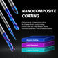 V1401 60 Degree Nano Coated V-Groove Carve Bit - 3 Flutes - 60°-  1/4 SD - 1/4 CD - 7/32 CL - 2 OL