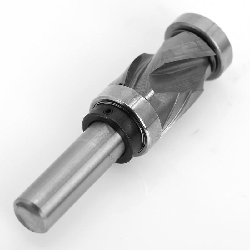 F1205 Compression Pattern Flush Trim Bit with Top & Bottom Bearing - 1/2 SD - 7/8 CD - 1-3/16 CL - 3-11/16 OL - Zahyox