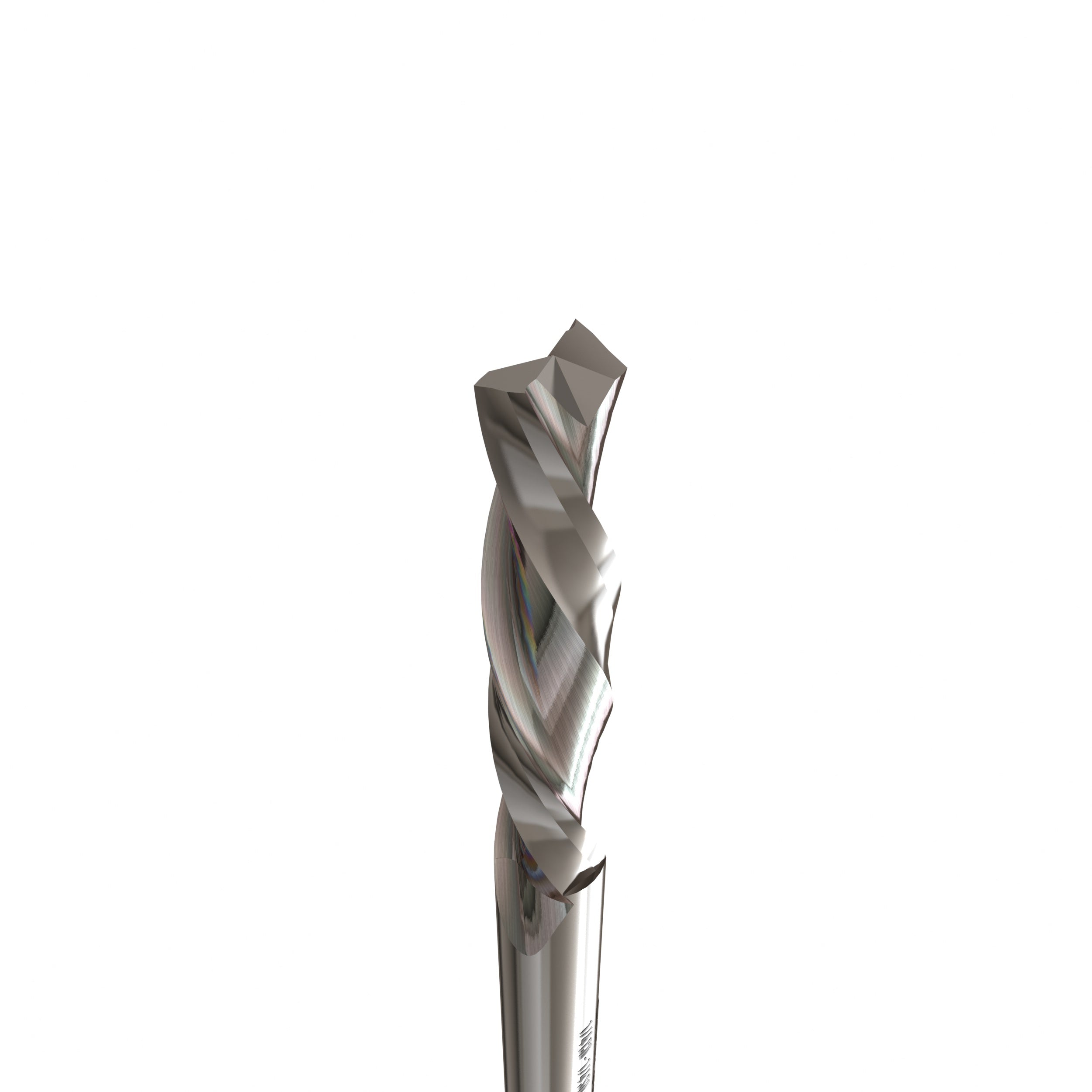 S1411 Solid Carbide Downcut Spiral Router Bit - 2Flutes - 1/4 SD - 1/4 CD - 1-1/4 CL - 3 OL - Zahyox