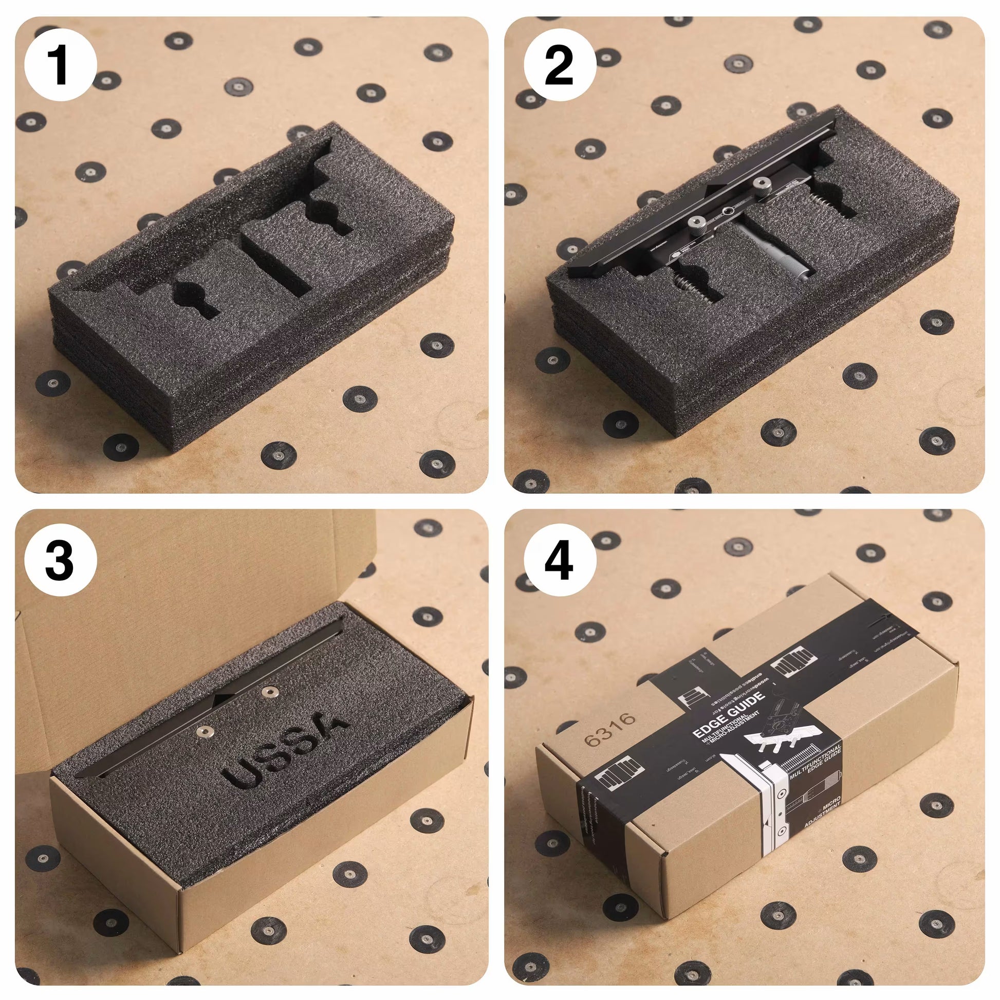 Edge Guide/Router Fence with Micro Adjustment - Zahyox
