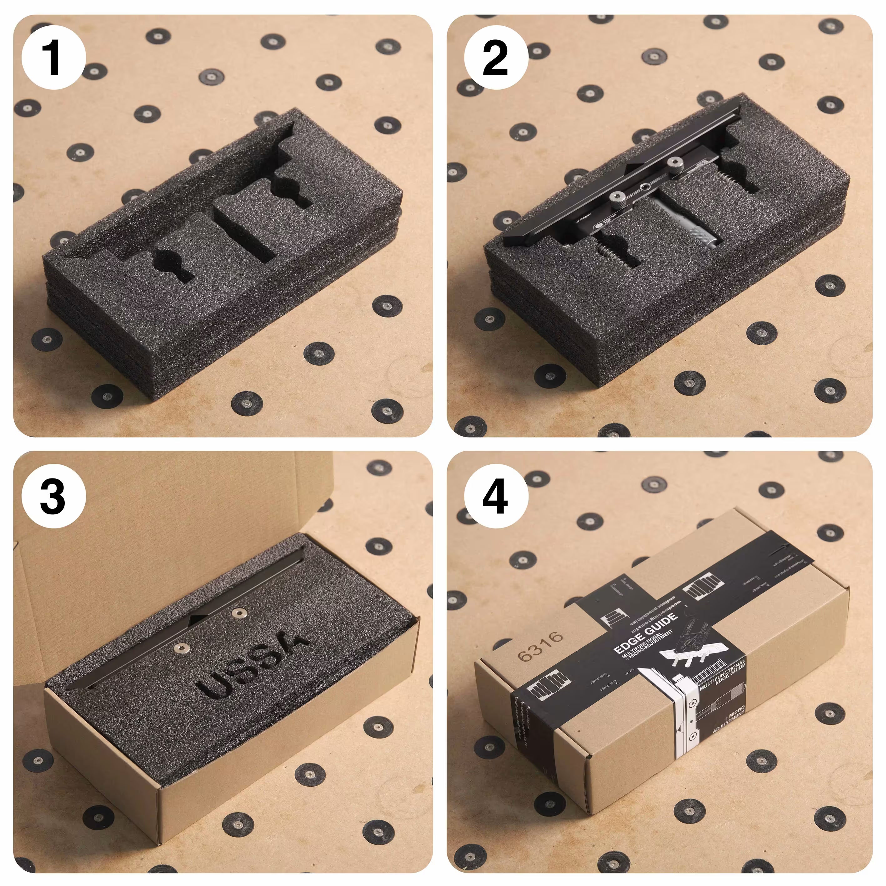 Edge Guide/Router Fence with Micro Adjustment - Zahyox