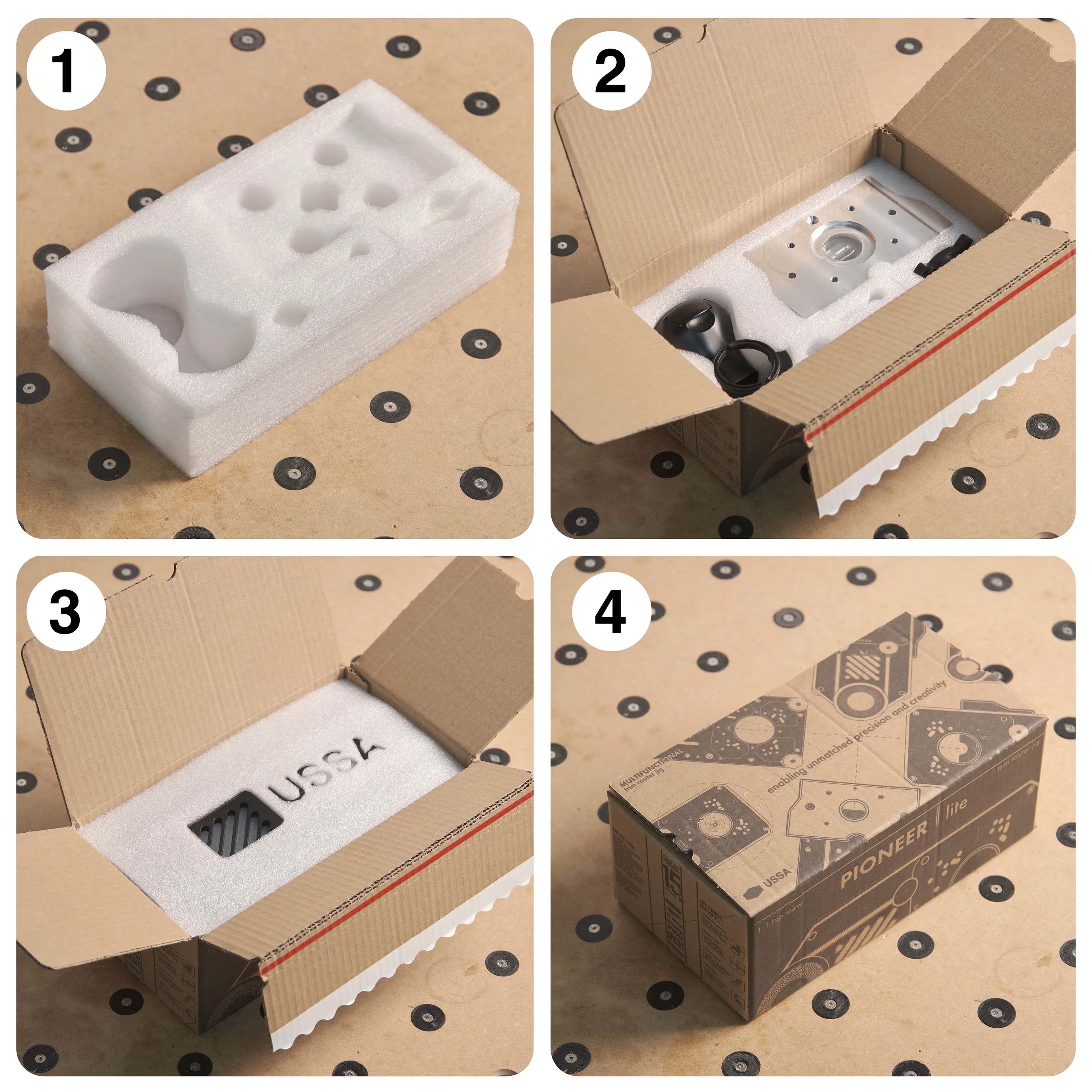 Pioneer Lite - Multifunctional Trim Router Jig - Zahyox