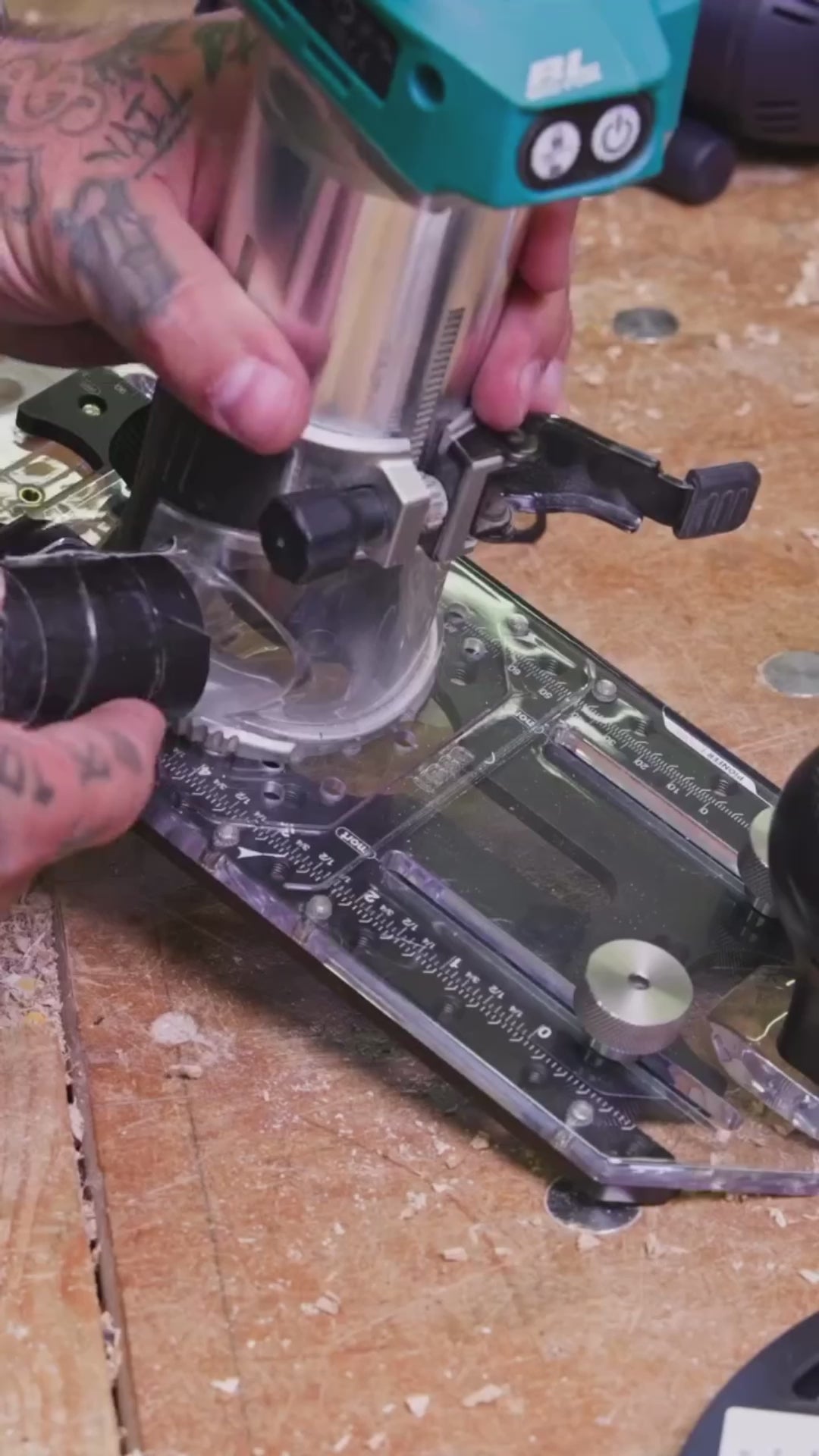 Load video: Pioneer Core - Multifunctional Trim Router Jig