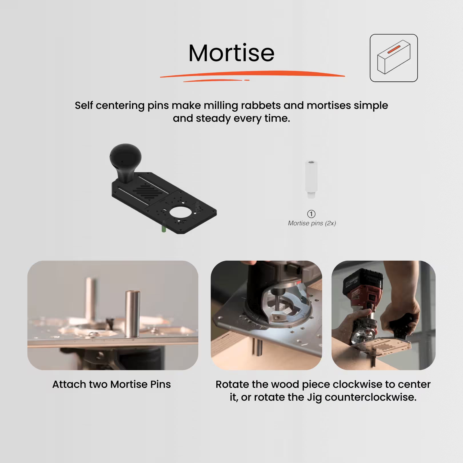 Pioneer Lite - Multifunctional Trim Router Jig - Zahyox