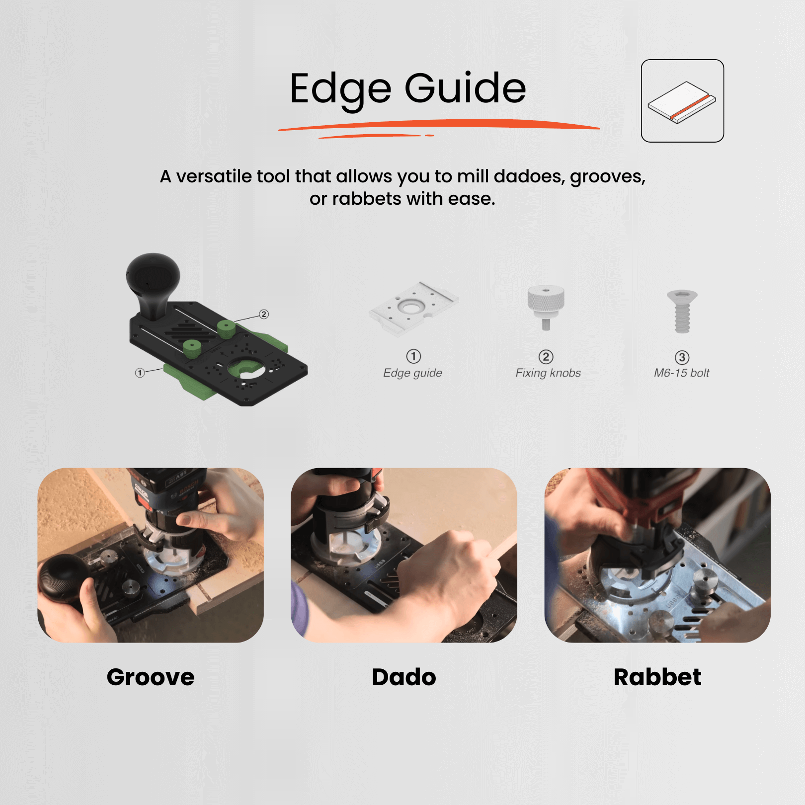 Pioneer Lite - Multifunctional Trim Router Jig