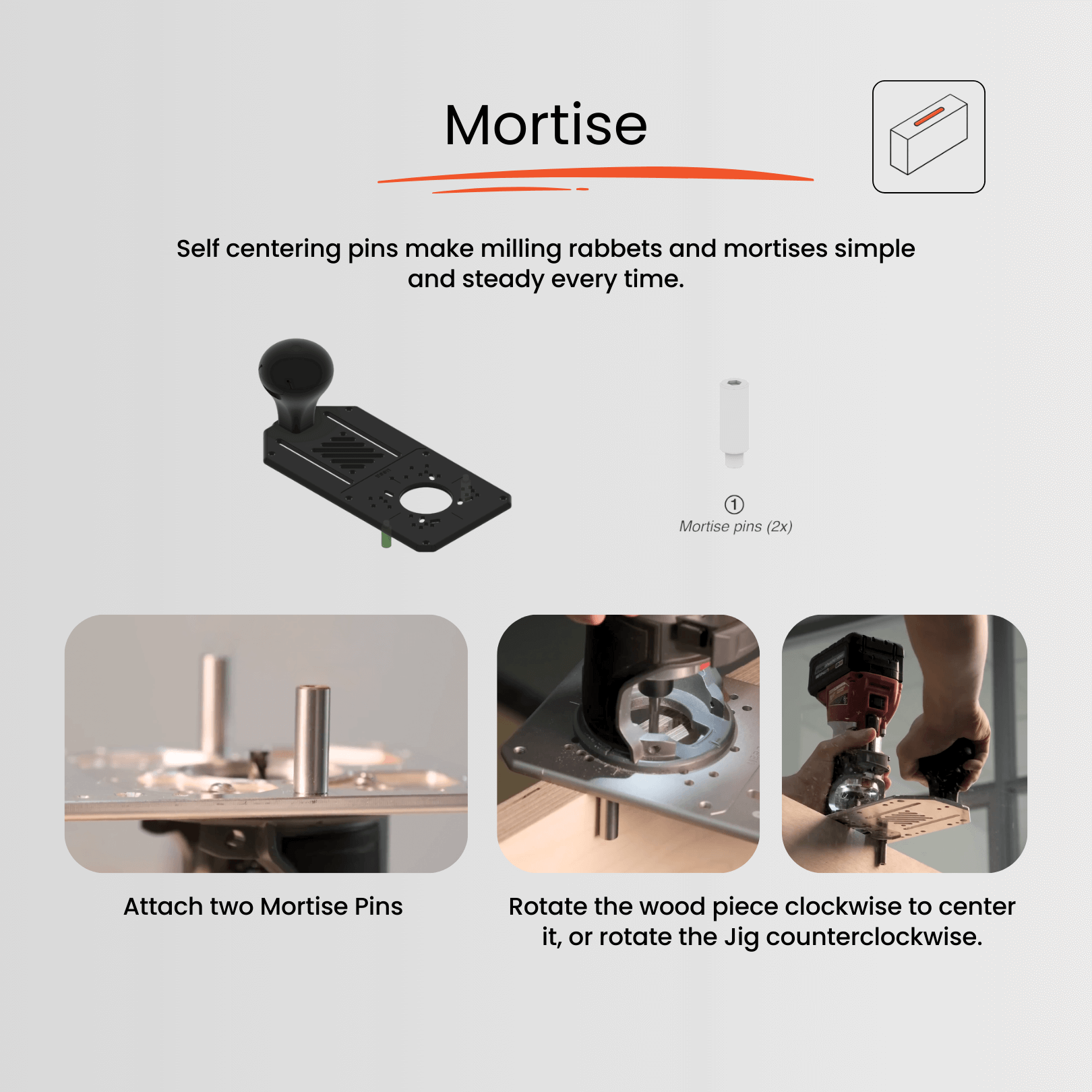 Pioneer Lite - Multifunctional Trim Router Jig