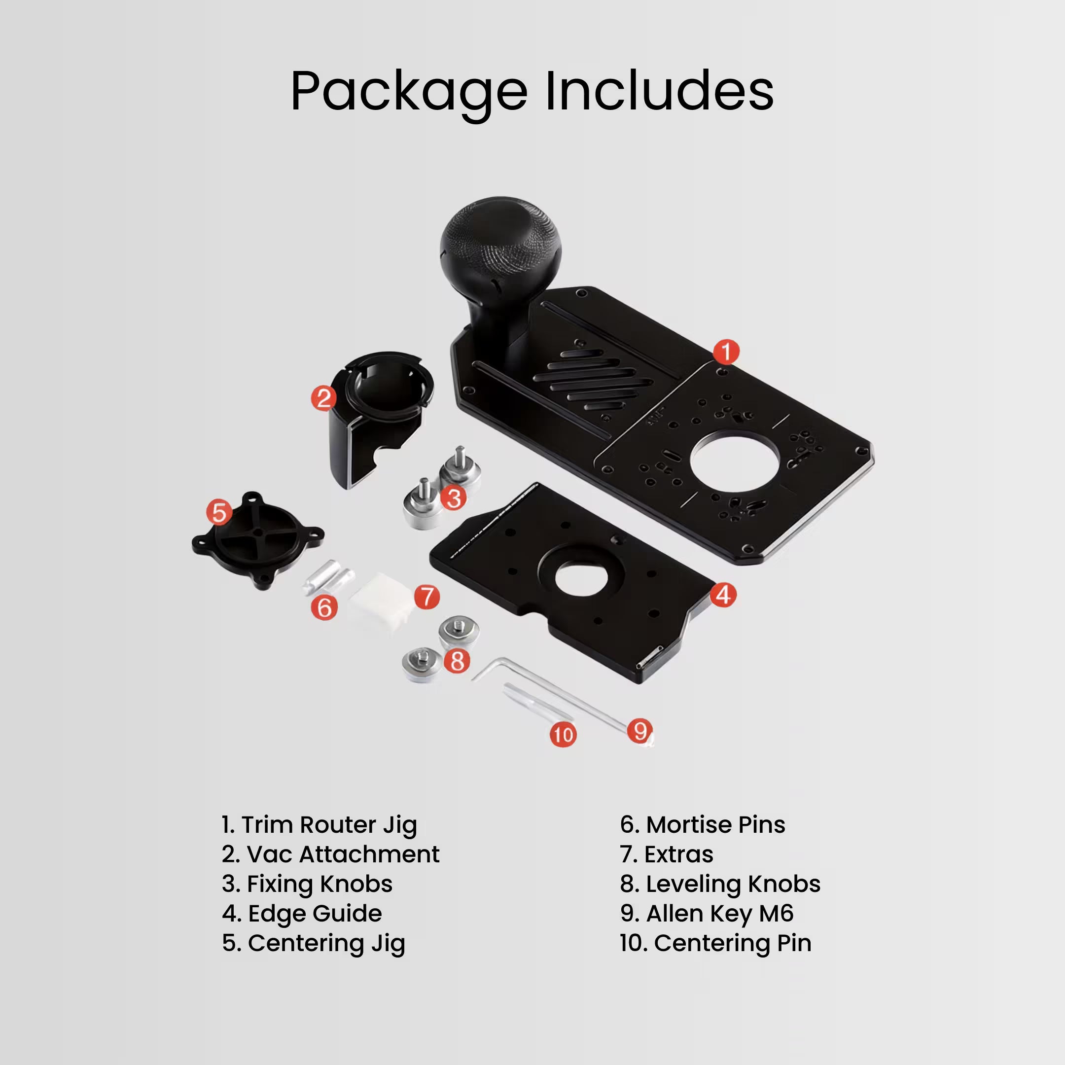 Pioneer Lite - Multifunctional Trim Router Jig for Circle Cutting, Edge ...