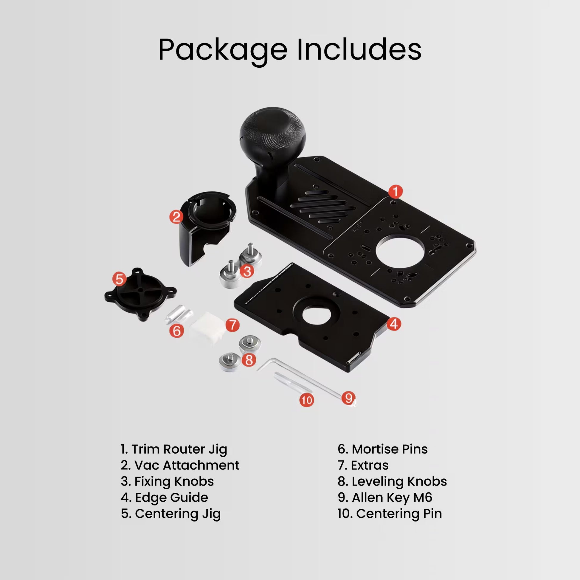 Pioneer Lite - Multifunctional Trim Router Jig - Zahyox