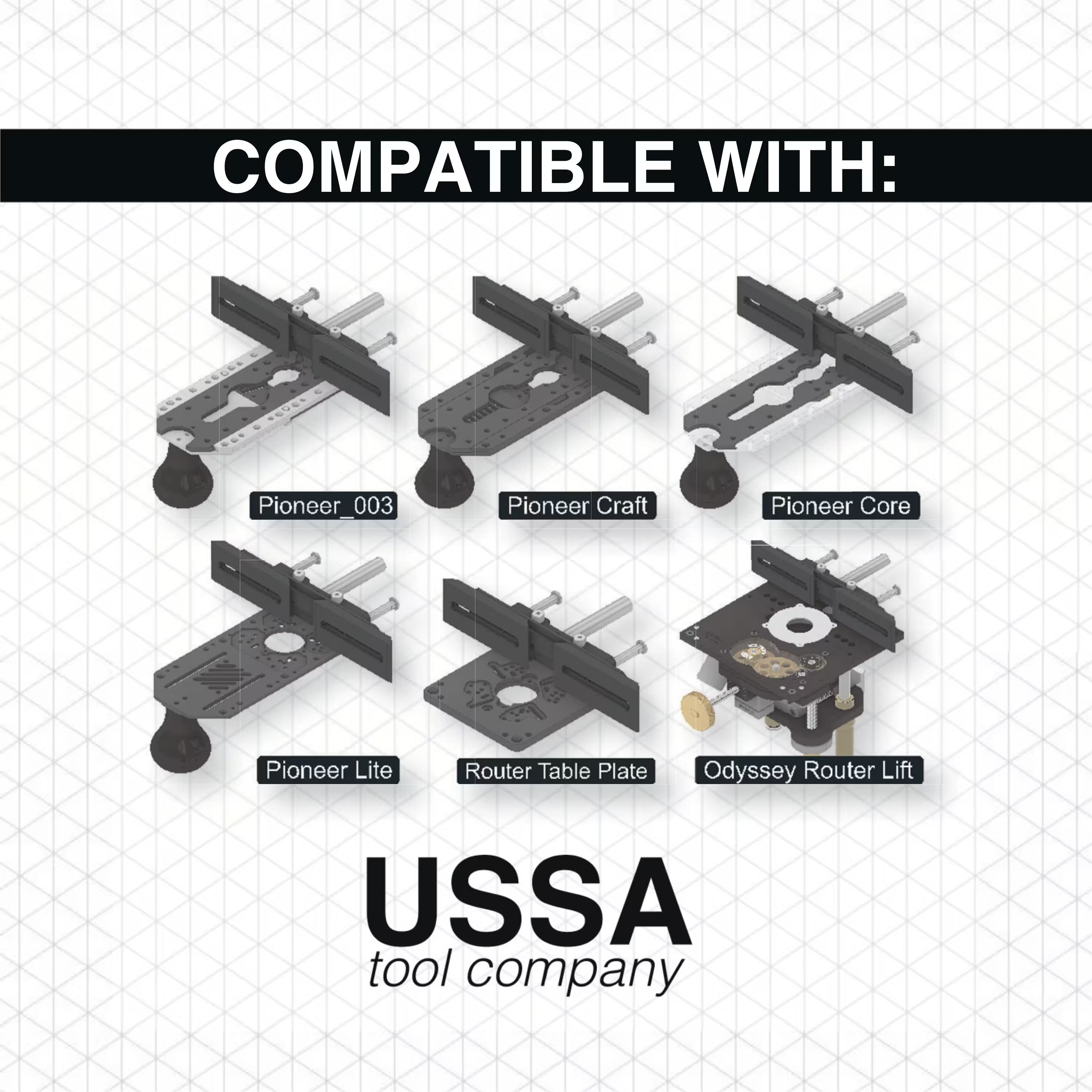 Edge Guide/Router Fence with Micro Adjustment - Zahyox